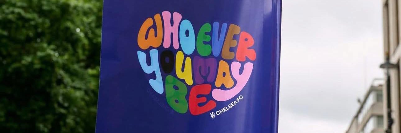 Chelsea Pride 🏳️‍🌈⚽️🏳️‍⚧️ banner