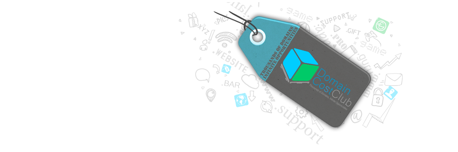 Domain Cost Club banner