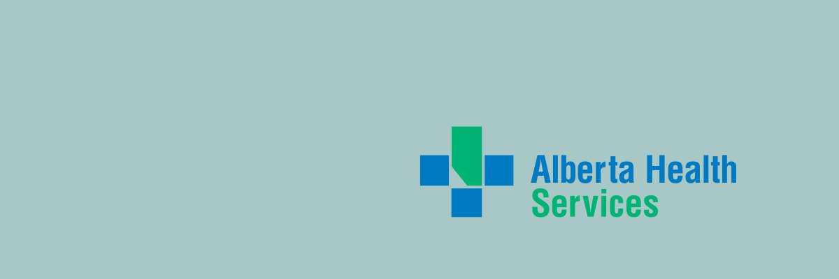 Alberta Health Services banner