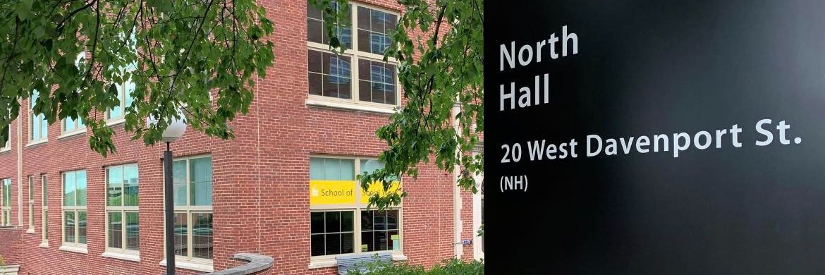 University of Iowa School of Social Work banner