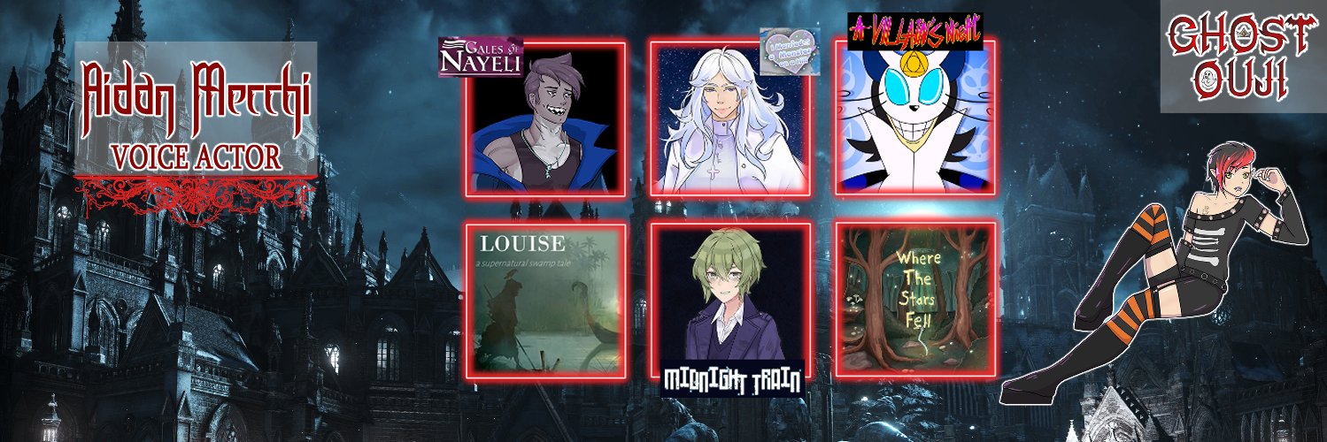 🎙Aidan Mecchi 🎙🏳️‍🌈 banner