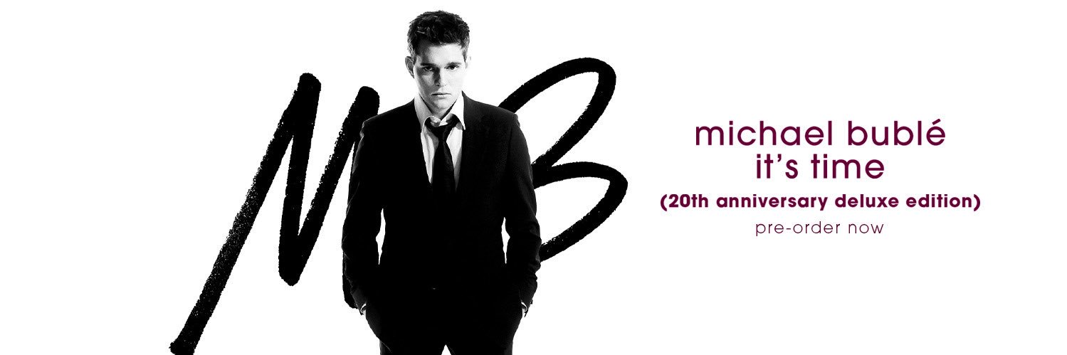 Michael Bublé's banner
