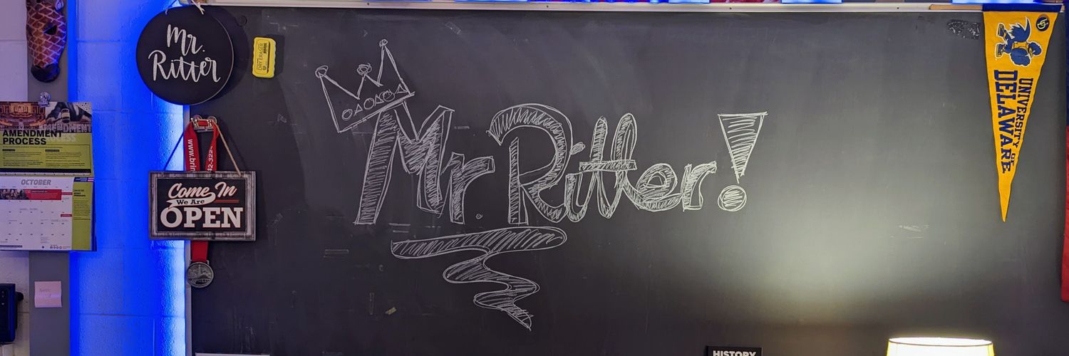 Mr. Ritter banner
