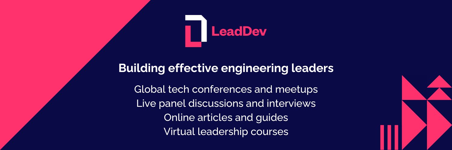 LeadDev's banner