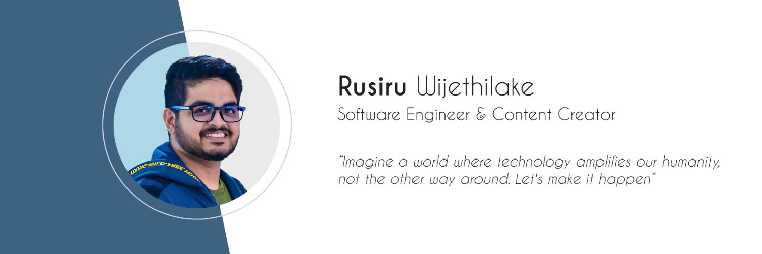realRusiru's profile banner image