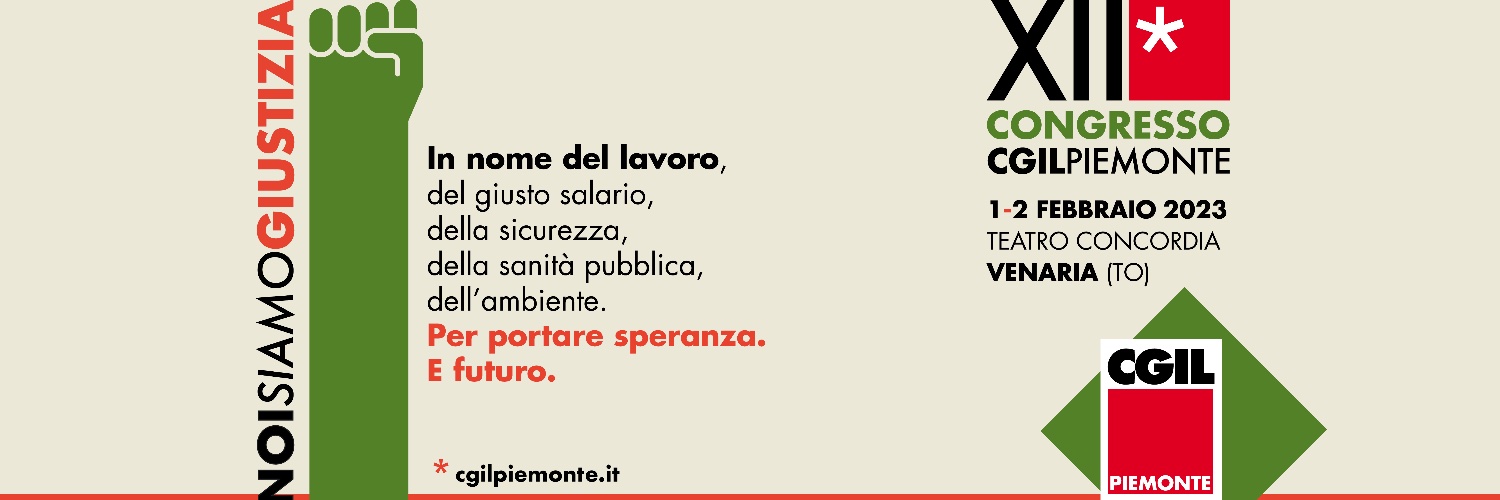 Cgil Piemonte banner