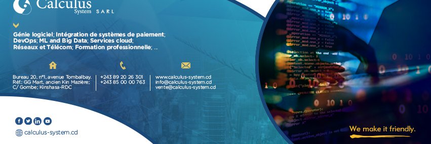 Calculus System SARL banner