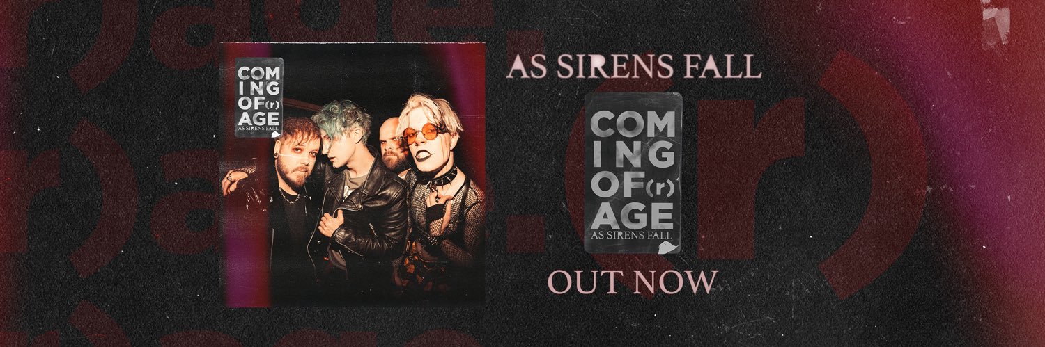 AS SIRENS FALL banner