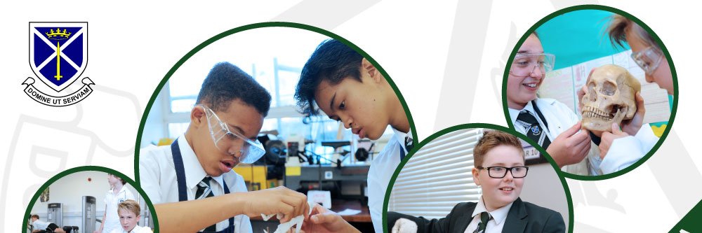 St Alban's Catholic High School banner