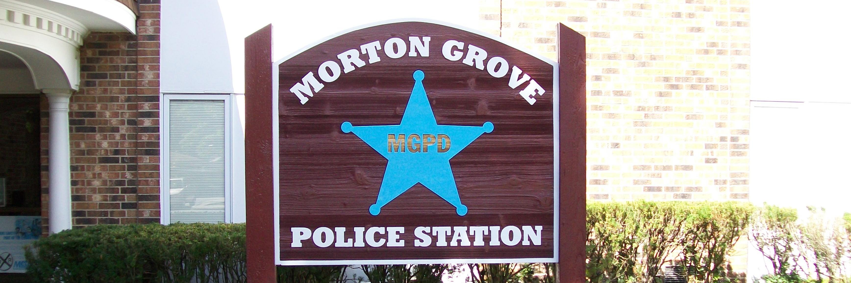 Morton Grove Police banner