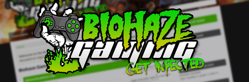 Biohaze Gaming banner
