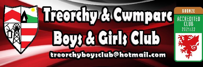 Treorchy Boys Club banner