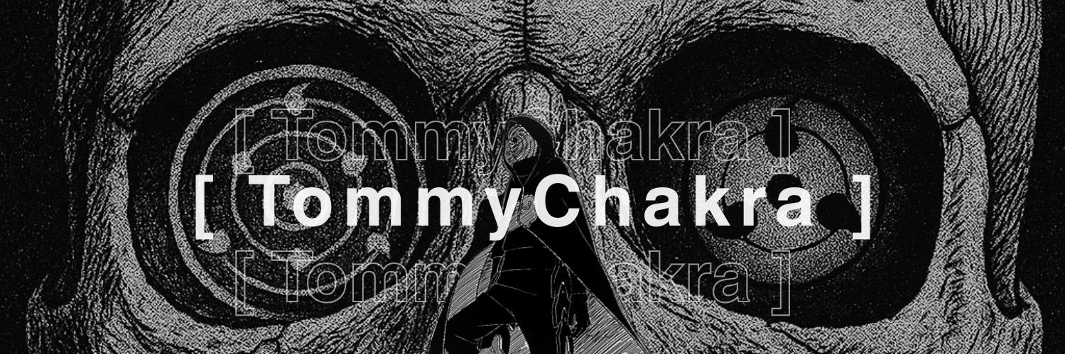 TommyChakra's profile banner image