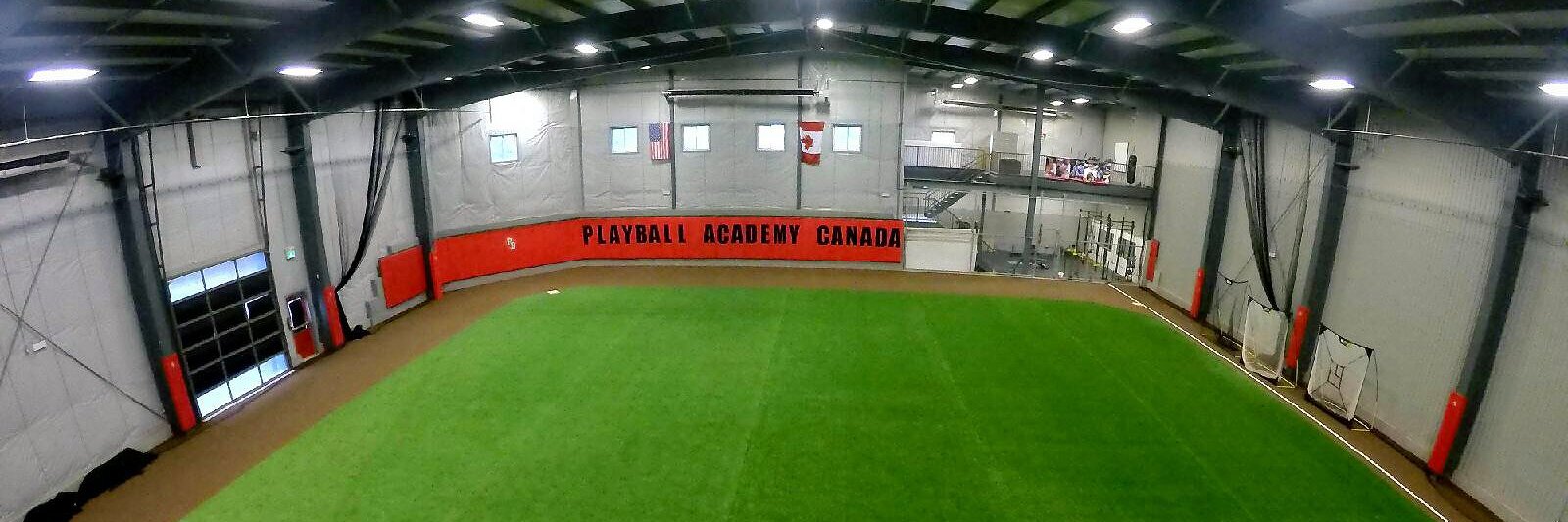 Playball Academy Can banner
