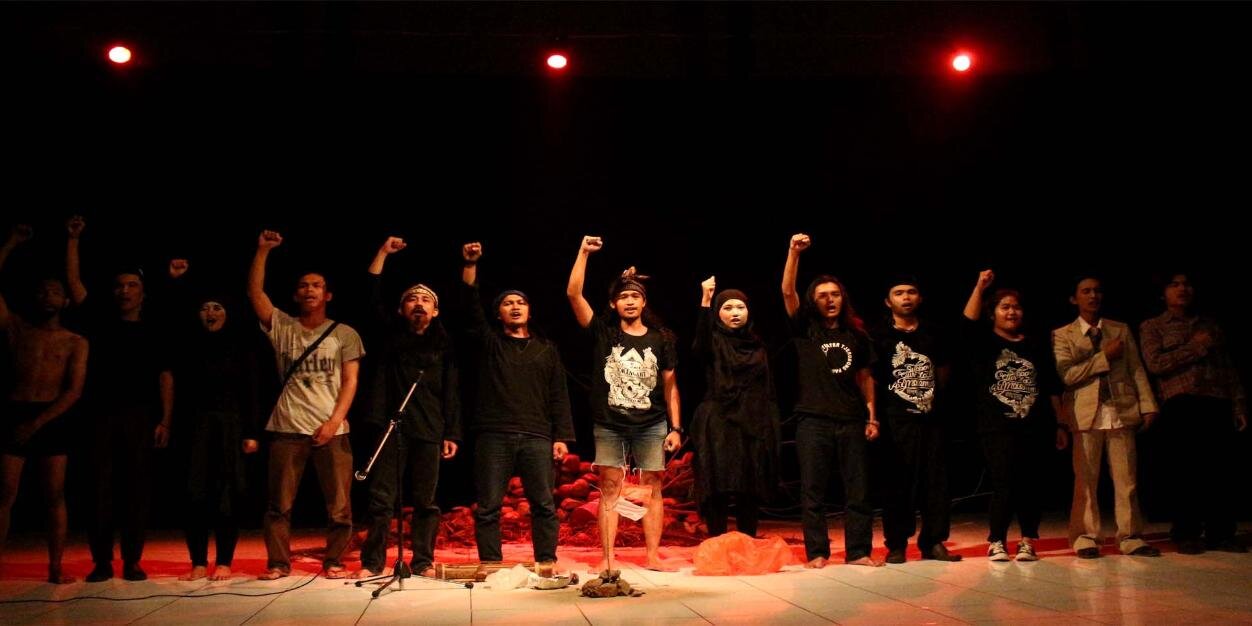 Teater Tjerobong Paberik banner