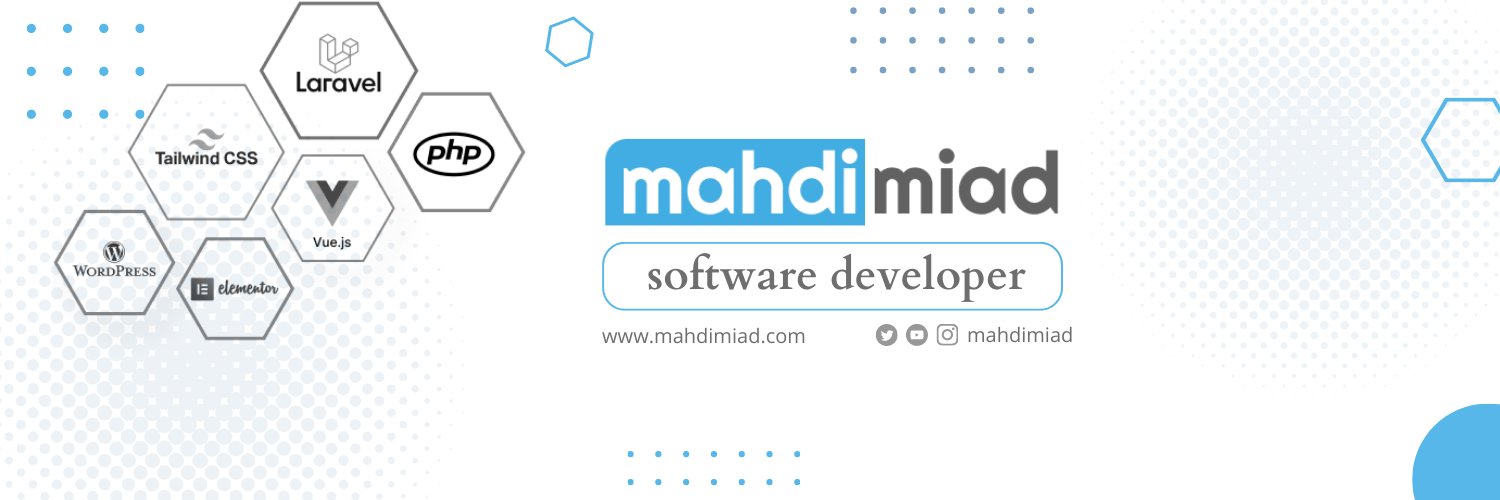 mahdimiad's profile banner image