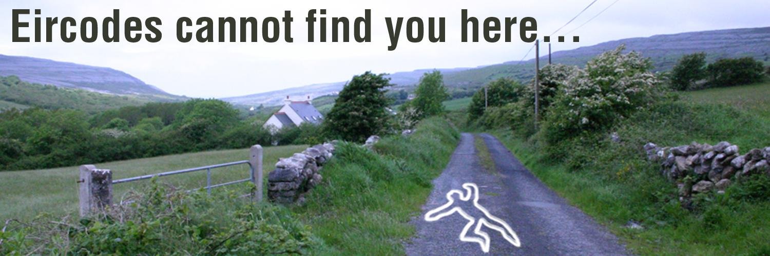 Get Lost Eircodes banner