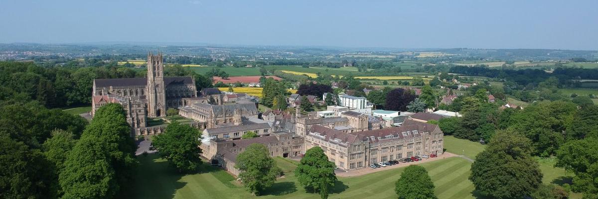Roberts House, Downside banner