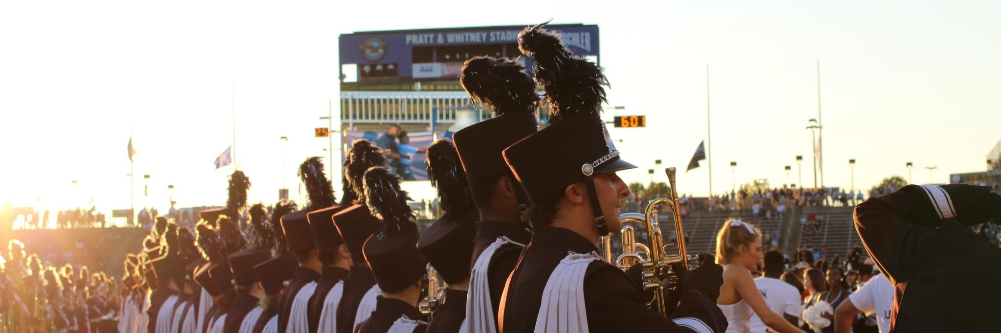 UConn Band banner