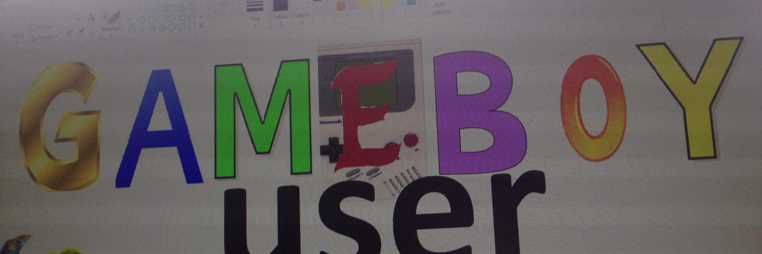 gameboyuser's profile banner image