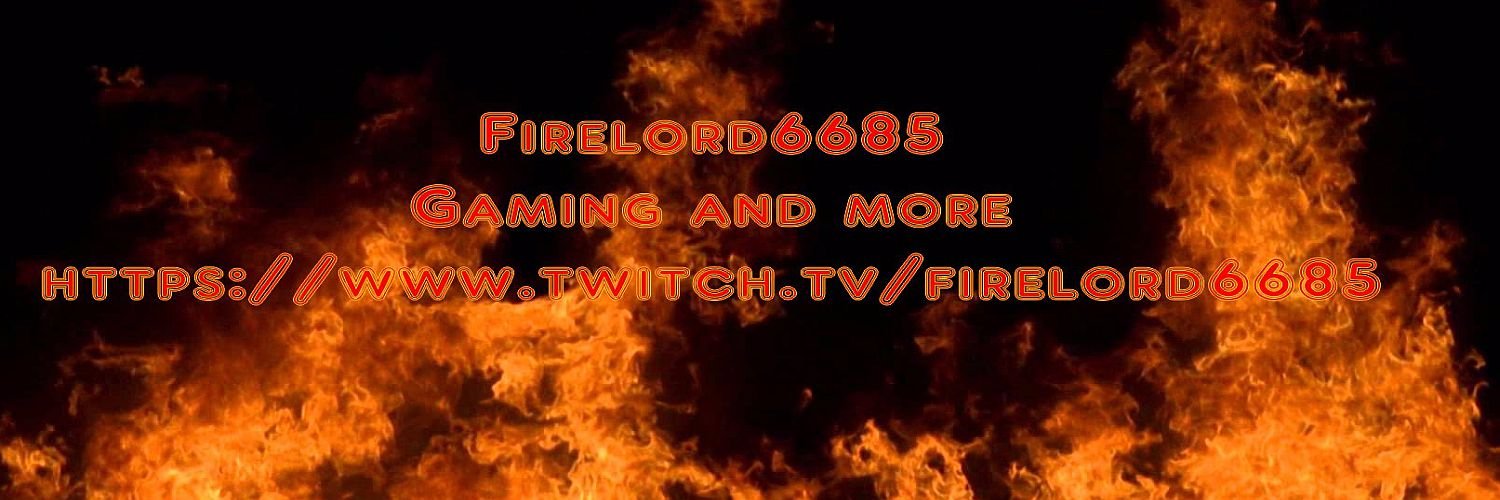 Firelord6685's profile banner image