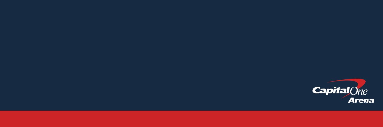 Capital One Arena's banner
