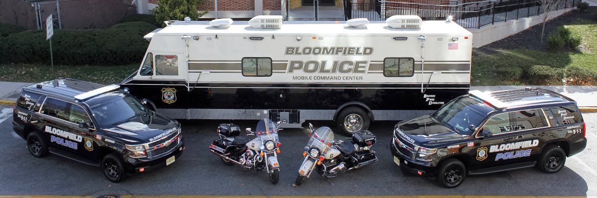 Bloomfield Police Department banner