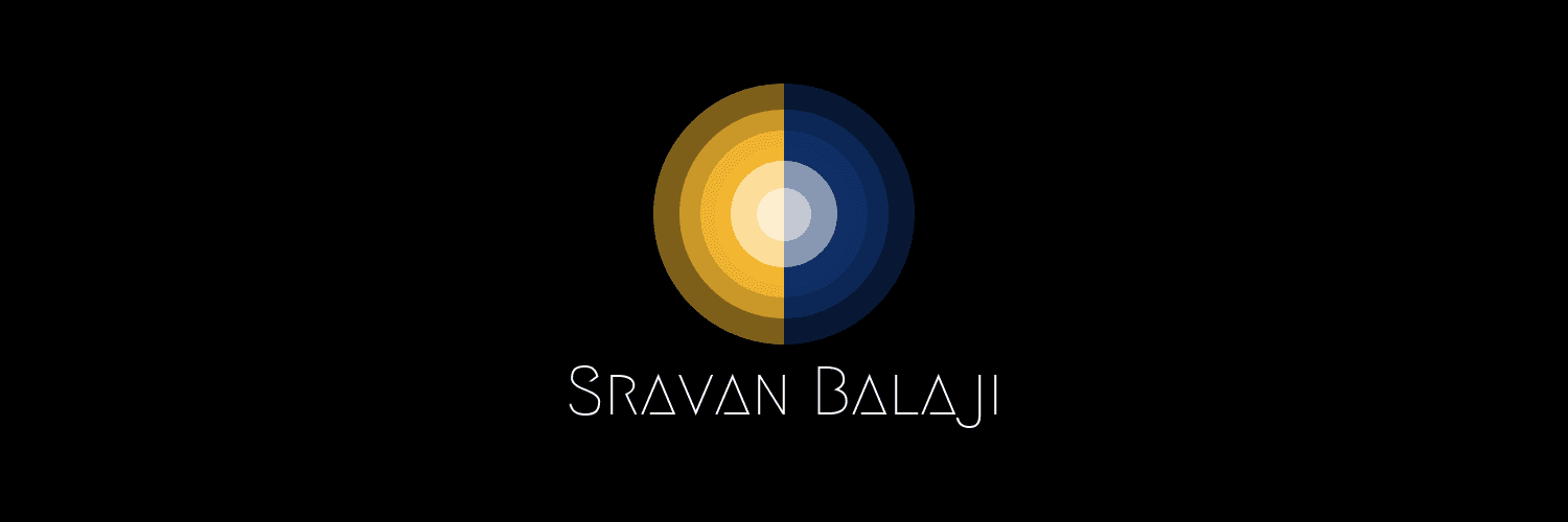 Sravan Balaji banner