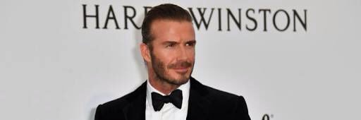 David Beckham banner