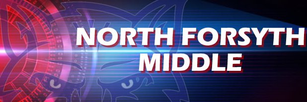 North Forsyth Middle banner