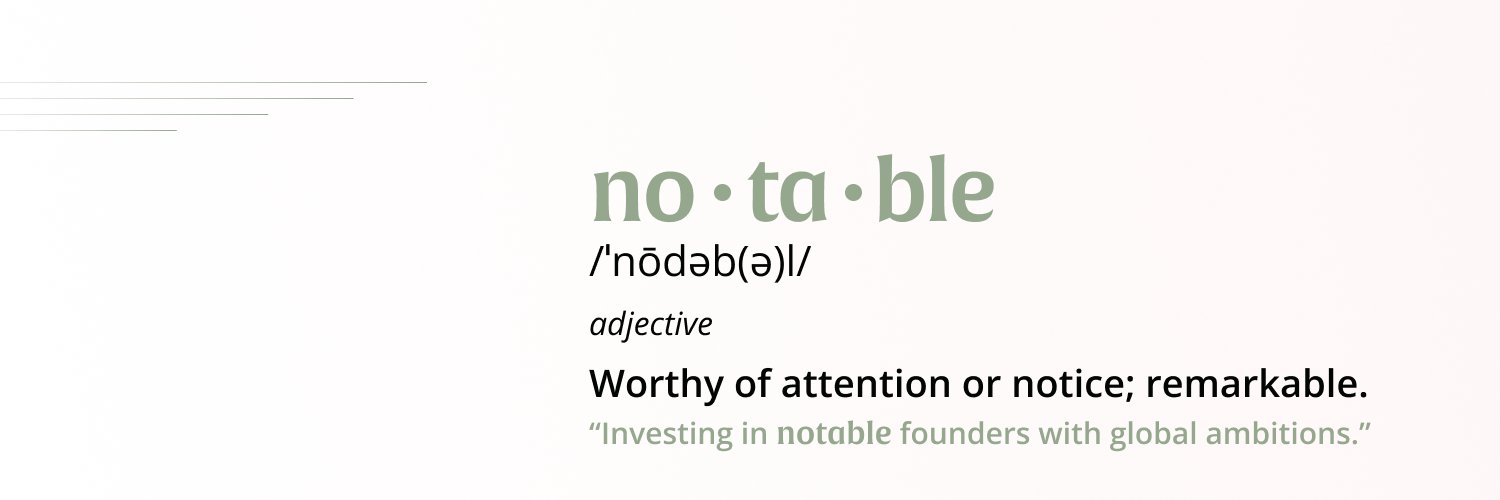 Notable Capital banner