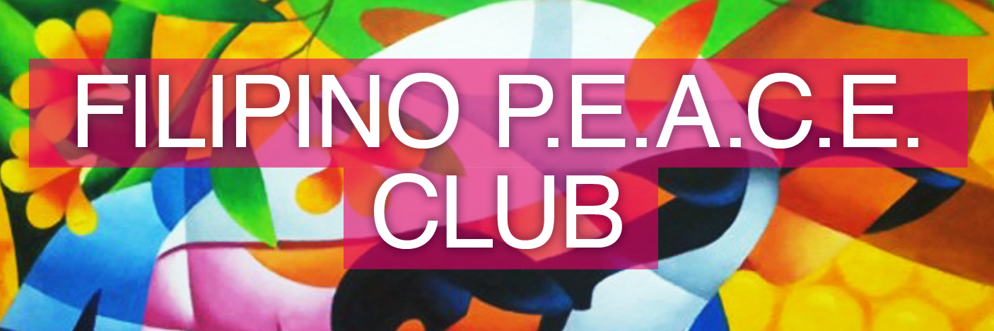FILIPINO PEACE CLUB banner