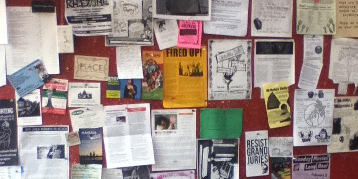 Long Haul Infoshop banner