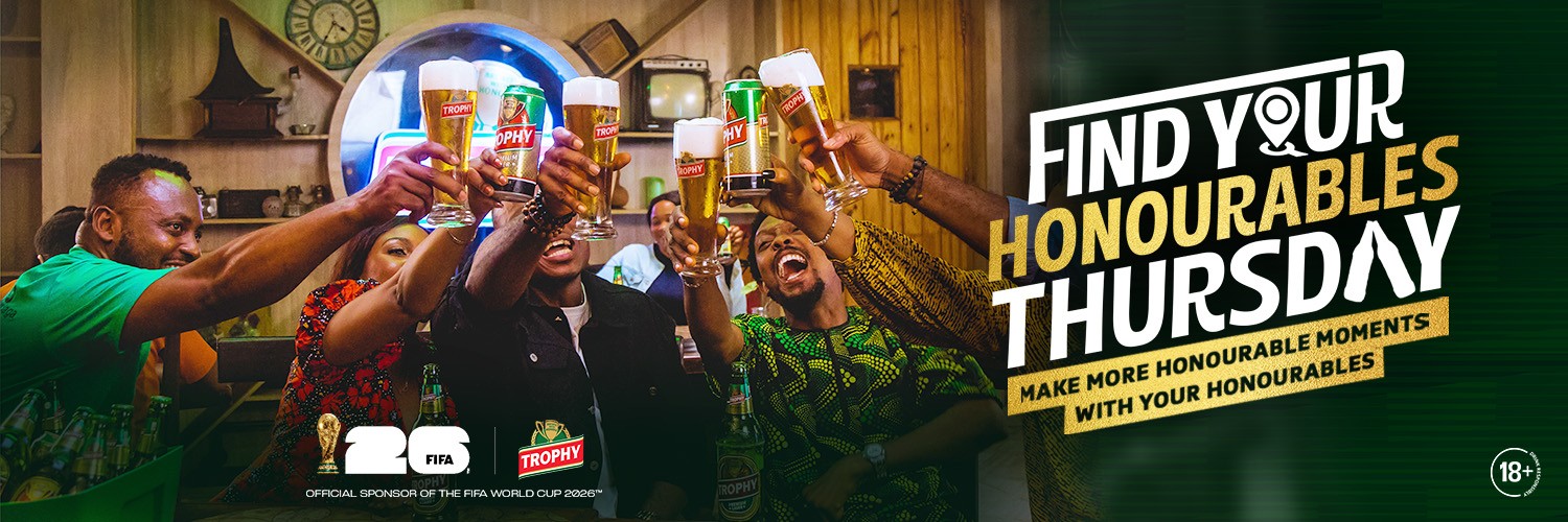 Trophy Lager! banner