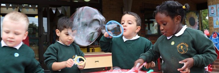 Bush Hill Park Primary School's banner