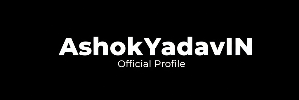 AshokYadavIN's profile banner image