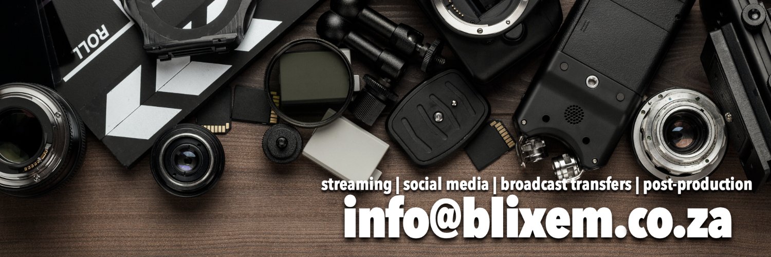 Blixem Productions South Africa banner