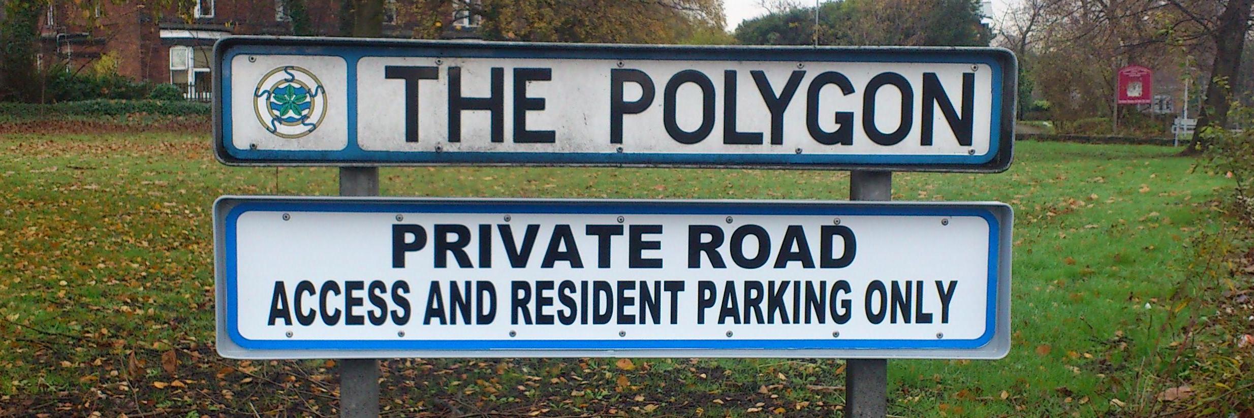The Polygon banner