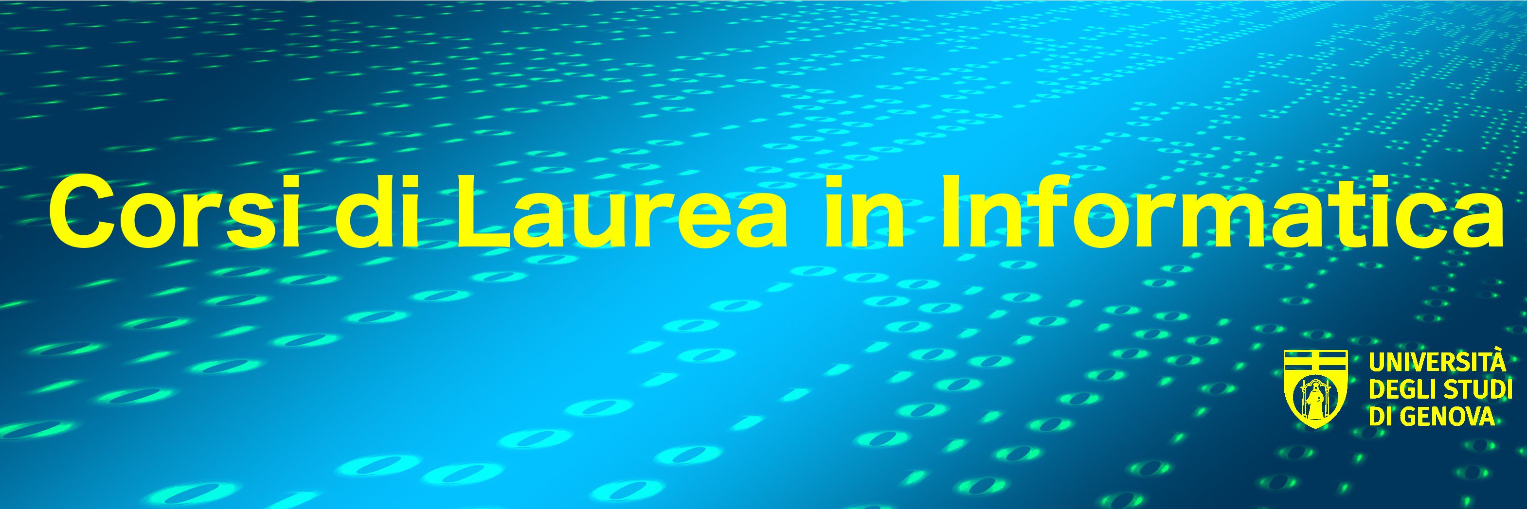 Informatica UniGe banner