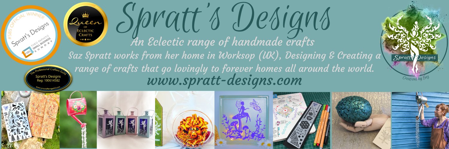 Saz @ Spratt's Designs - Sarah Spratt Profile Banner