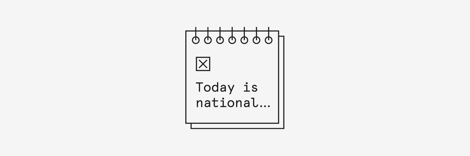 Today is... banner
