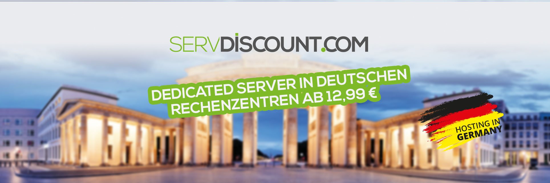 Servdiscount.com banner