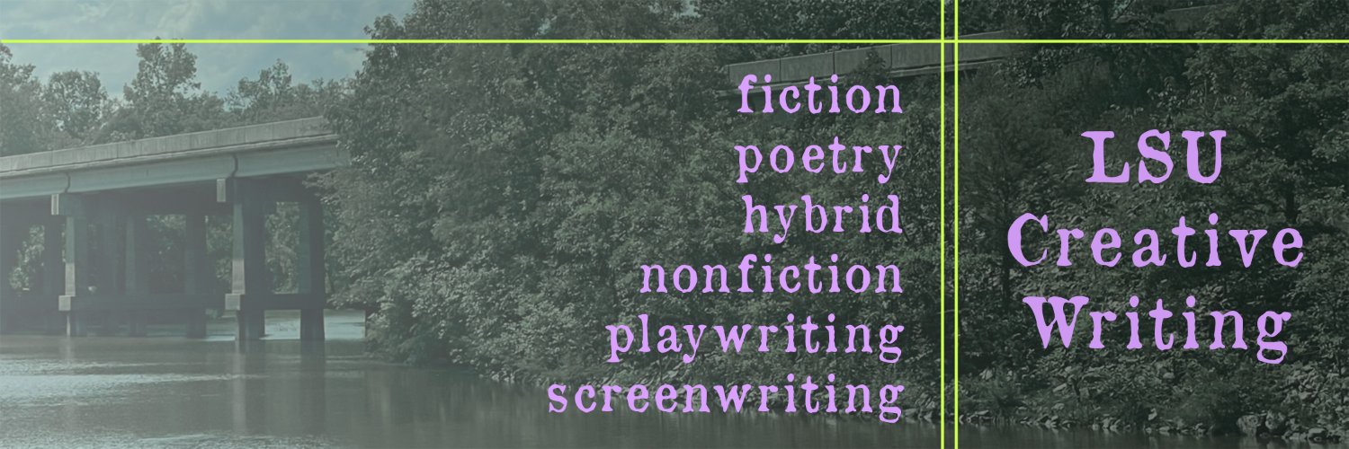 LSU Creative Writing banner