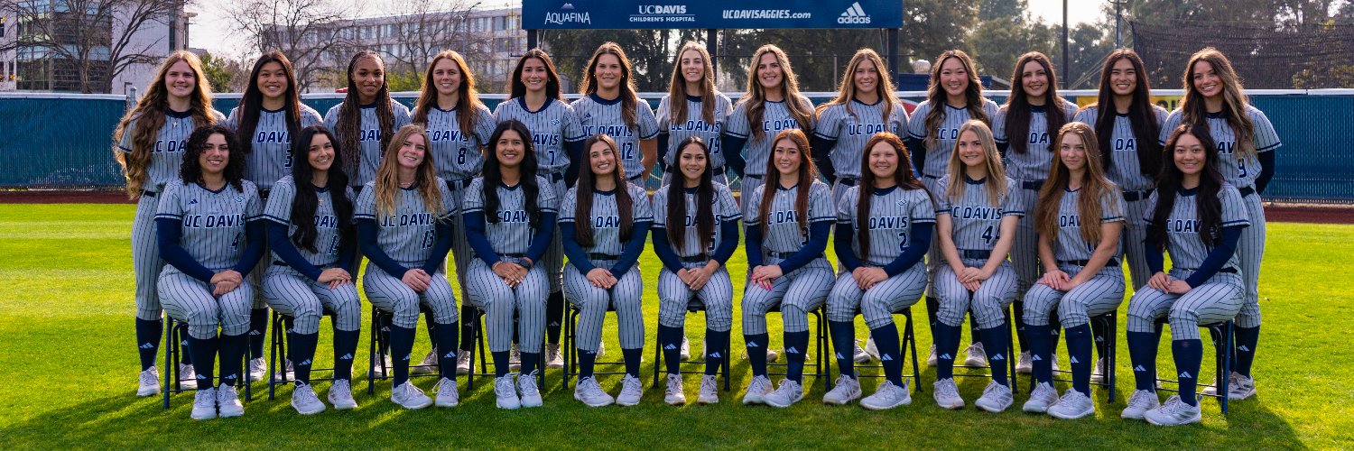 ucdavissoftball's profile banner image