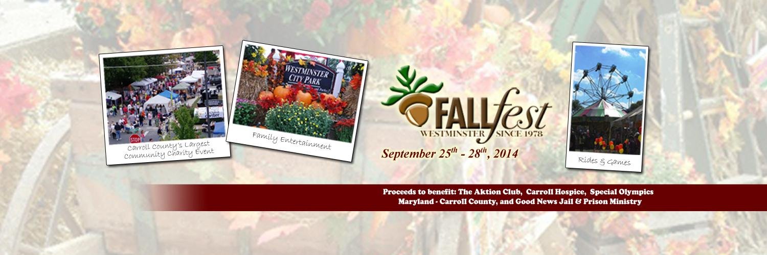 Westminster Fallfest banner
