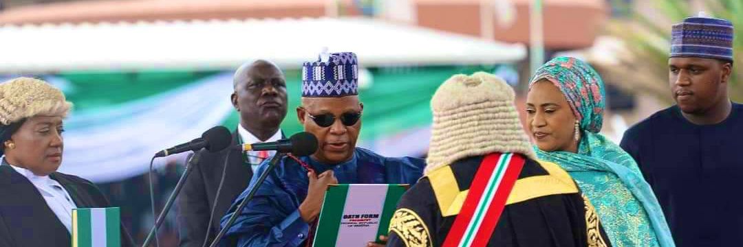 Babakura Yaron Kashim Shettima's banner