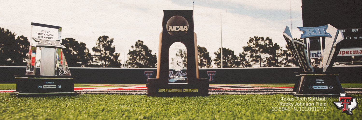 Texas Tech Softball's banner