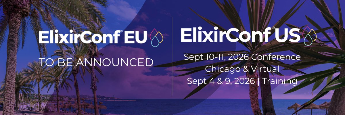 ElixirConf Europe banner
