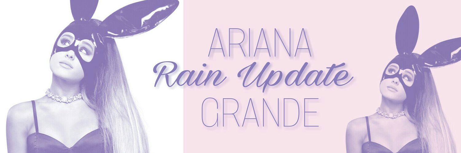 Ariana Grande Update banner