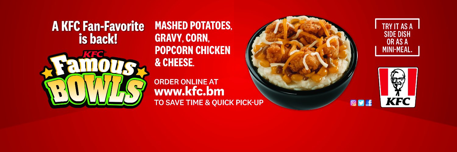 KFC in Bermuda banner